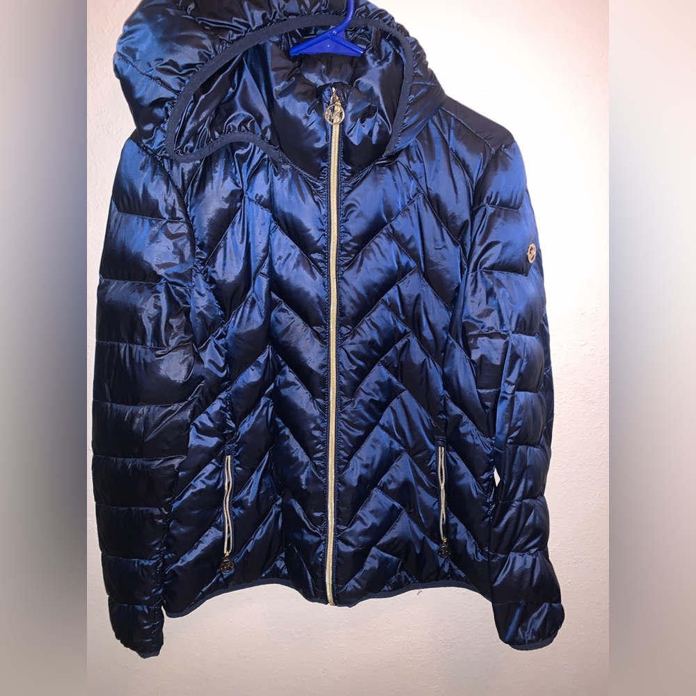 MK puffer jacket size Large